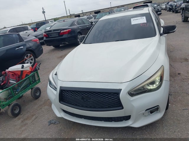 2017 Infiniti Q50 3.0t Red Sport 400 მანქანა იყიდება აუქციონზე, vin: JN1FV7AP5HM851217, აუქციონის ნომერი: 45003733