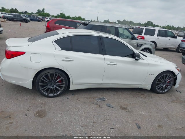 2017 Infiniti Q50 3.0t Red Sport 400 მანქანა იყიდება აუქციონზე, vin: JN1FV7AP5HM851217, აუქციონის ნომერი: 45003733