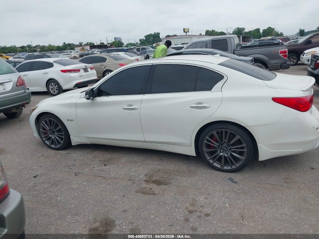 2017 Infiniti Q50 3.0t Red Sport 400 მანქანა იყიდება აუქციონზე, vin: JN1FV7AP5HM851217, აუქციონის ნომერი: 45003733