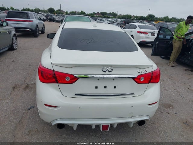 2017 Infiniti Q50 3.0t Red Sport 400 მანქანა იყიდება აუქციონზე, vin: JN1FV7AP5HM851217, აუქციონის ნომერი: 45003733