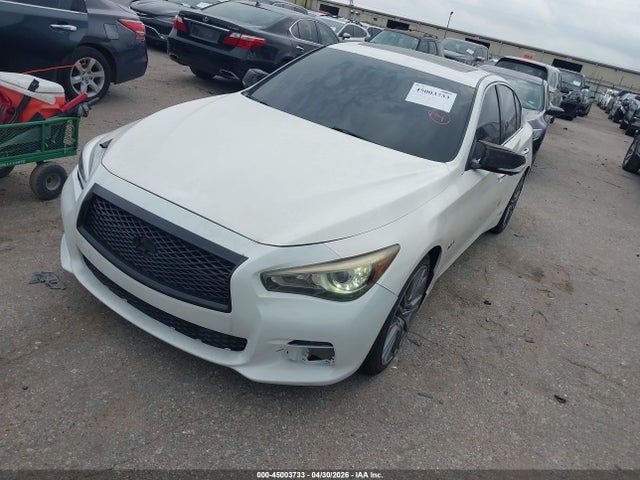 2017 Infiniti Q50 3.0t Red Sport 400 მანქანა იყიდება აუქციონზე, vin: JN1FV7AP5HM851217, აუქციონის ნომერი: 45003733