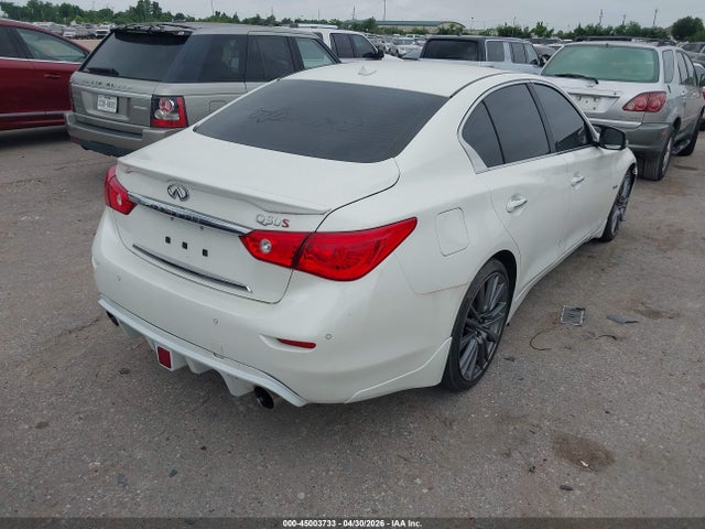 2017 Infiniti Q50 3.0t Red Sport 400 მანქანა იყიდება აუქციონზე, vin: JN1FV7AP5HM851217, აუქციონის ნომერი: 45003733