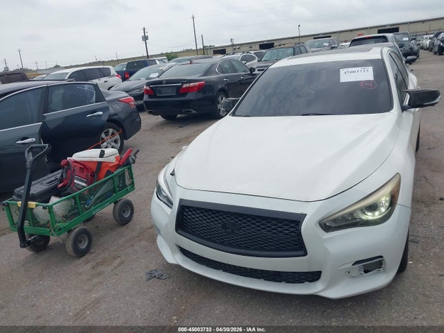 2017 Infiniti Q50 3.0t Red Sport 400 მანქანა იყიდება აუქციონზე, vin: JN1FV7AP5HM851217, აუქციონის ნომერი: 45003733