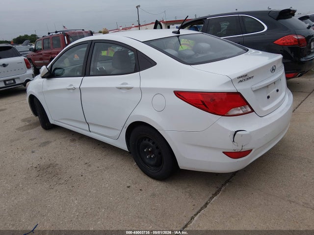 45003735 :رقم المزاد ، KMHCT4AE6GU012593 vin ، 2016 Hyundai Accent Se مزاد بيع