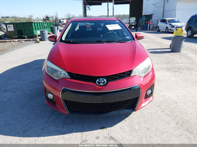 2015 Toyota Corolla S Plus მანქანა იყიდება აუქციონზე, vin: 2T1BURHE1FC264604, აუქციონის ნომერი: 45003747