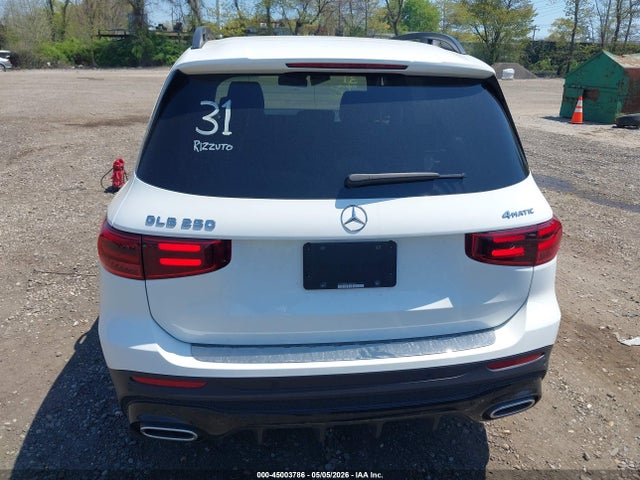 45003786 :رقم المزاد ، W1N4M4HB1SW426162 vin ، 2025 Mercedes-benz Glb 250 4matic مزاد بيع
