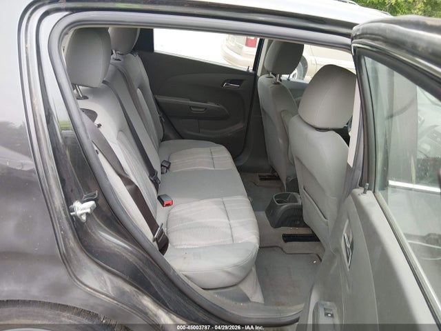 2015 Chevrolet Sonic Lt Auto მანქანა იყიდება აუქციონზე, vin: 1G1JC6SH0F4138813, აუქციონის ნომერი: 45003787