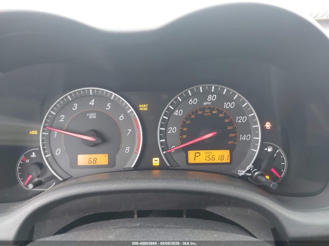 2010 Toyota Corolla S მანქანა იყიდება აუქციონზე, vin: 1NXBU4EE8AZ259592, აუქციონის ნომერი: 45003868