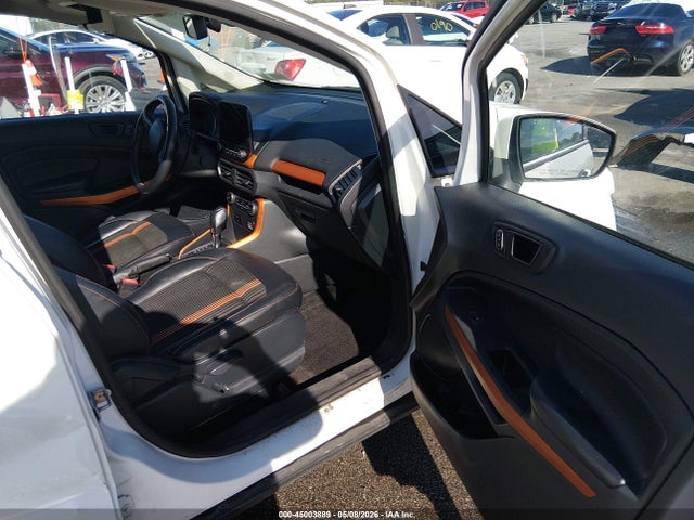 45003889 :رقم المزاد ، MAJ6P1CL3JC178444 vin ، 2018 Ford Ecosport Ses مزاد بيع