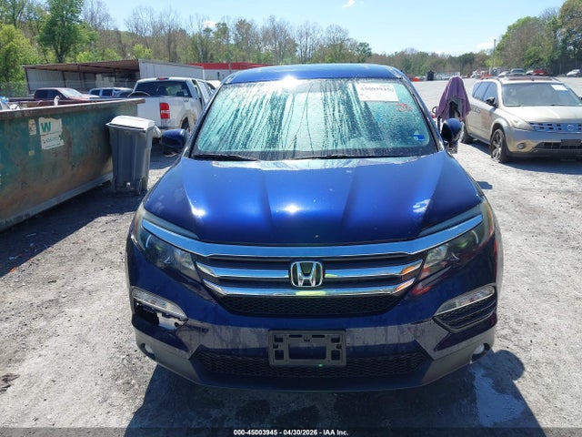2018 Honda Pilot Ex-l მანქანა იყიდება აუქციონზე, vin: 5FNYF6H51JB036240, აუქციონის ნომერი: 45003945