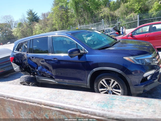 2018 Honda Pilot Ex-l მანქანა იყიდება აუქციონზე, vin: 5FNYF6H51JB036240, აუქციონის ნომერი: 45003945