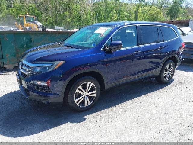 2018 Honda Pilot Ex-l მანქანა იყიდება აუქციონზე, vin: 5FNYF6H51JB036240, აუქციონის ნომერი: 45003945