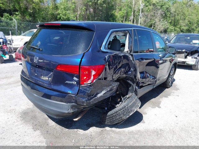 2018 Honda Pilot Ex-l მანქანა იყიდება აუქციონზე, vin: 5FNYF6H51JB036240, აუქციონის ნომერი: 45003945
