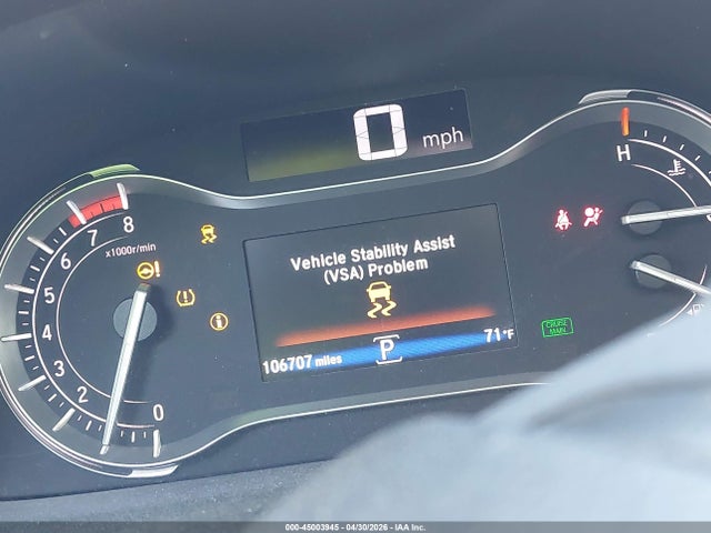 2018 Honda Pilot Ex-l მანქანა იყიდება აუქციონზე, vin: 5FNYF6H51JB036240, აუქციონის ნომერი: 45003945