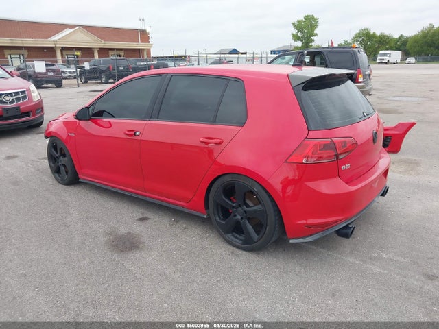Продаж на аукціоні авто 2015 Volkswagen Golf Gti 2.0t Se 4-door, vin: 3VW5T7AU2FM024875, номер лоту: 45003965