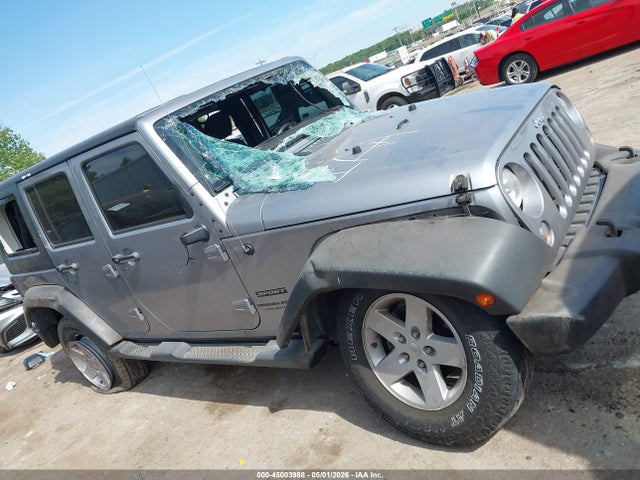 2018 Jeep Wrangler Jk Unlimited Sport S 4x4 მანქანა იყიდება აუქციონზე, vin: 1C4BJWDG6JL865748, აუქციონის ნომერი: 45003988