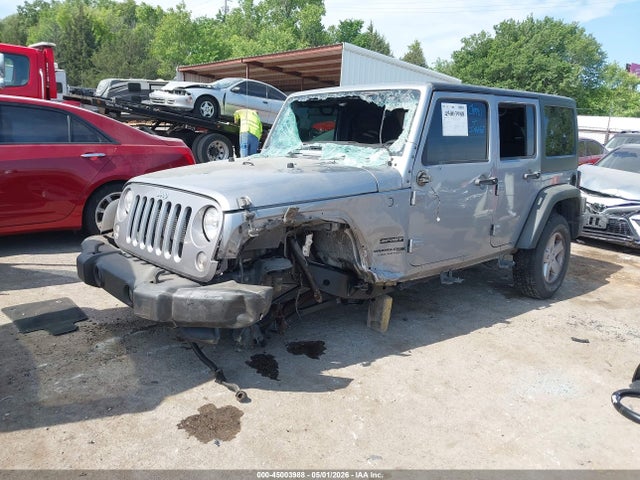 2018 Jeep Wrangler Jk Unlimited Sport S 4x4 მანქანა იყიდება აუქციონზე, vin: 1C4BJWDG6JL865748, აუქციონის ნომერი: 45003988