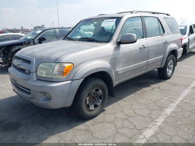 2007 Toyota Sequoia Sr5 V8 მანქანა იყიდება აუქციონზე, vin: 5TDZT34A77S286150, აუქციონის ნომერი: 45004008