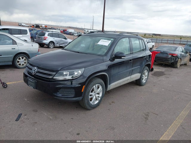 Продажа на аукционе авто 2016 Volkswagen Tiguan S, vin: WVGBV7AX1GW593322, номер лота: 45004031