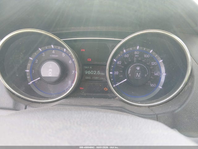 2013 Hyundai Sonata Gls მანქანა იყიდება აუქციონზე, vin: 5NPEB4ACXDH565557, აუქციონის ნომერი: 45004063