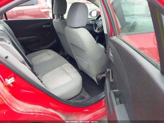 2012 Chevrolet Sonic 1ls მანქანა იყიდება აუქციონზე, vin: 1G1JB5SHXC4113412, აუქციონის ნომერი: 45004097