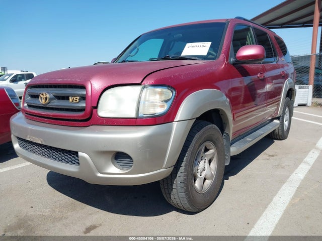 2001 Toyota Sequoia Sr5 V8 მანქანა იყიდება აუქციონზე, vin: 5TDBT44AX1S015906, აუქციონის ნომერი: 45004106