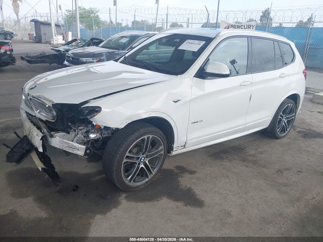 45004128 :رقم المزاد ، 5UXWZ7C3XH0X42219 vin ، 2017 Bmw X3 Sdrive28i مزاد بيع