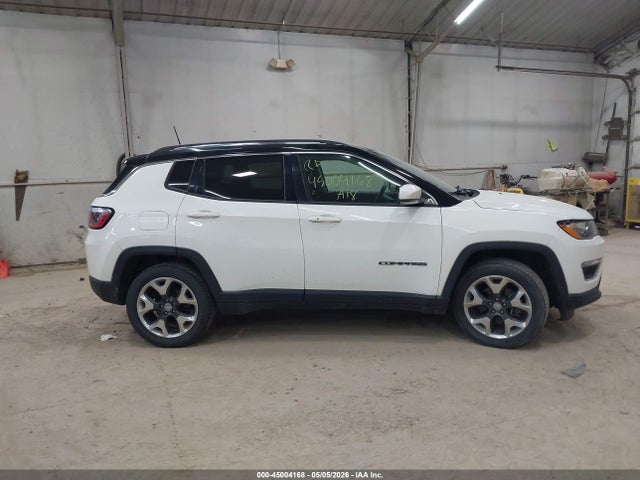 2018 Jeep Compass Limited 4x4 მანქანა იყიდება აუქციონზე, vin: 3C4NJDCB0JT396393, აუქციონის ნომერი: 45004168
