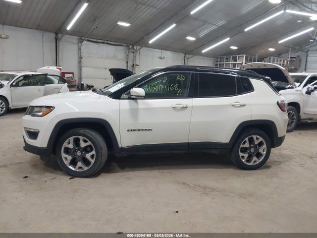 2018 Jeep Compass Limited 4x4 მანქანა იყიდება აუქციონზე, vin: 3C4NJDCB0JT396393, აუქციონის ნომერი: 45004168