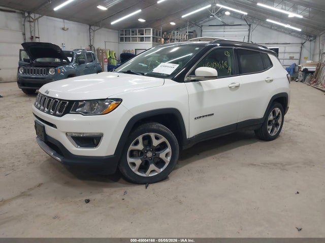 2018 Jeep Compass Limited 4x4 მანქანა იყიდება აუქციონზე, vin: 3C4NJDCB0JT396393, აუქციონის ნომერი: 45004168