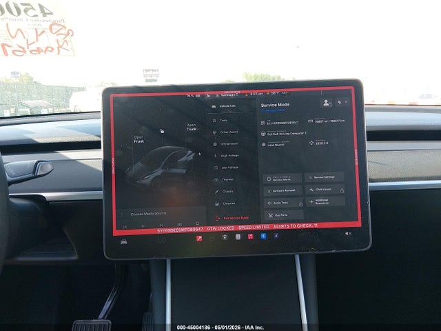 Продажа на аукционе авто 2021 Tesla Model Y Long Range Dual Motor All-wheel Drive, vin: 5YJYGDEE6MF080647, номер лота: 45004186