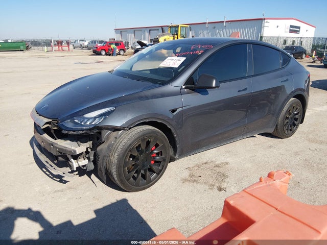 Продажа на аукционе авто 2021 Tesla Model Y Long Range Dual Motor All-wheel Drive, vin: 5YJYGDEE6MF080647, номер лота: 45004186