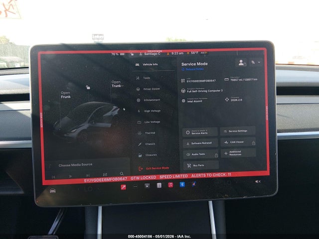 Продажа на аукционе авто 2021 Tesla Model Y Long Range Dual Motor All-wheel Drive, vin: 5YJYGDEE6MF080647, номер лота: 45004186