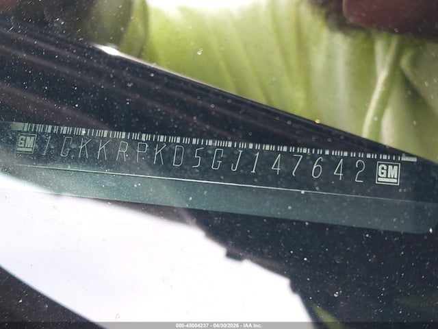 Aukcja sprzedaży 2016 Gmc Acadia Sle, vin: 1GKKRPKD5GJ147642, numer aukcji: 45004237