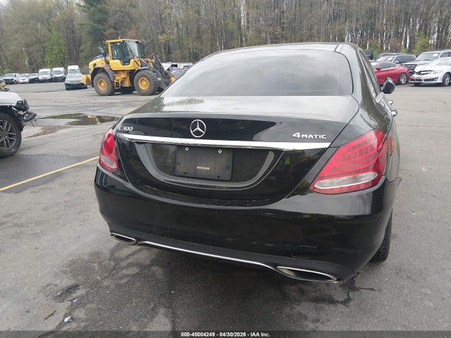 Aukcja sprzedaży 2017 Mercedes-benz C 300 4matic, vin: 55SWF4KB2HU201599, numer aukcji: 45004249