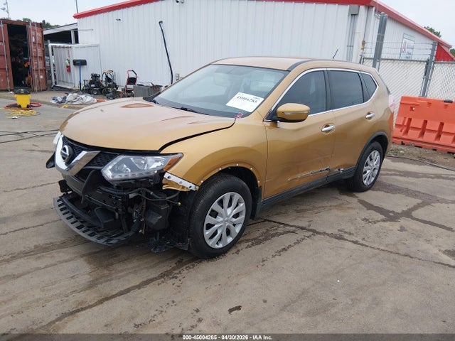 2015 Nissan Rogue S მანქანა იყიდება აუქციონზე, vin: KNMAT2MT5FP517497, აუქციონის ნომერი: 45004285