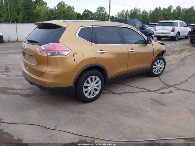 2015 Nissan Rogue S მანქანა იყიდება აუქციონზე, vin: KNMAT2MT5FP517497, აუქციონის ნომერი: 45004285