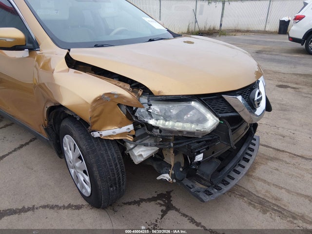 2015 Nissan Rogue S მანქანა იყიდება აუქციონზე, vin: KNMAT2MT5FP517497, აუქციონის ნომერი: 45004285