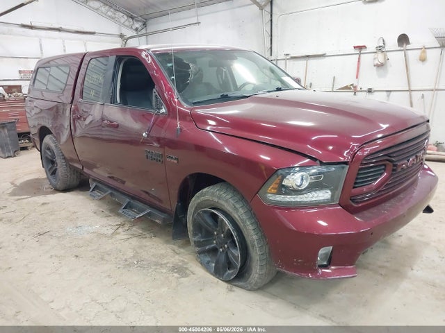 Auction sale of the 2018 Ram 1500 Sport, vin: 1C6RR7HT2JS202906, lot number: 45004286