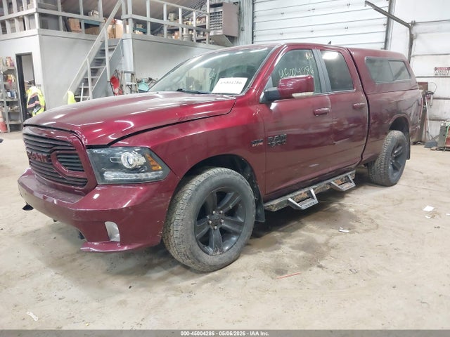 Aukcja sprzedaży 2018 Ram 1500 Sport, vin: 1C6RR7HT2JS202906, numer aukcji: 45004286