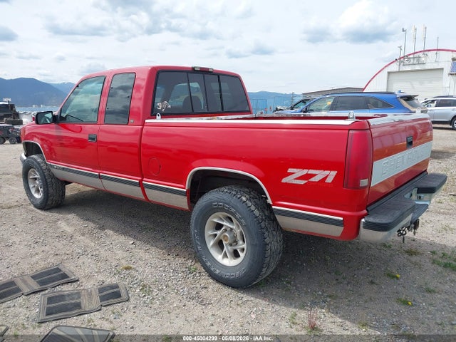 45004299 :رقم المزاد ، 2GCEK19R6V1192558 vin ، 1997 Chevrolet K1500 Fleetside/sportside مزاد بيع