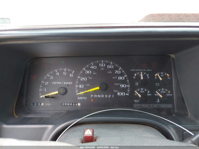 45004299 :رقم المزاد ، 2GCEK19R6V1192558 vin ، 1997 Chevrolet K1500 Fleetside/sportside مزاد بيع