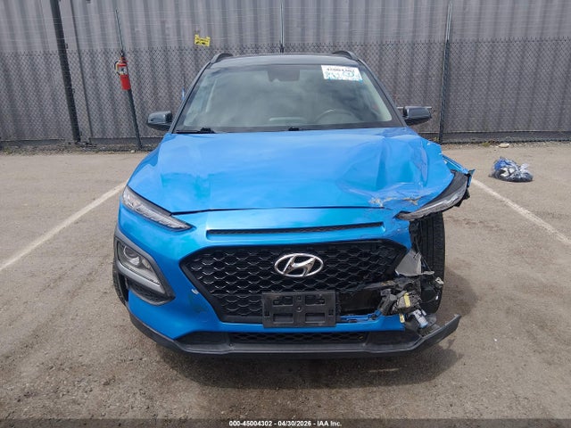 2020 Hyundai Kona Sel მანქანა იყიდება აუქციონზე, vin: KM8K22AA7LU510778, აუქციონის ნომერი: 45004302