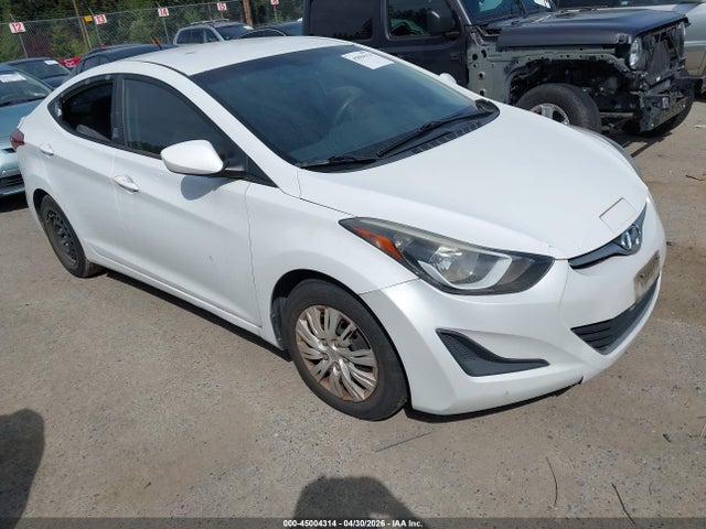 2016 Hyundai Elantra Se მანქანა იყიდება აუქციონზე, vin: 5NPDH4AE7GH761195, აუქციონის ნომერი: 45004314