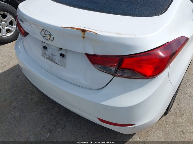 2016 Hyundai Elantra Se მანქანა იყიდება აუქციონზე, vin: 5NPDH4AE7GH761195, აუქციონის ნომერი: 45004314