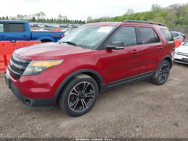 45004342 :رقم المزاد ، 1FM5K8GT2FGA19658 vin ، 2015 Ford Explorer Sport مزاد بيع