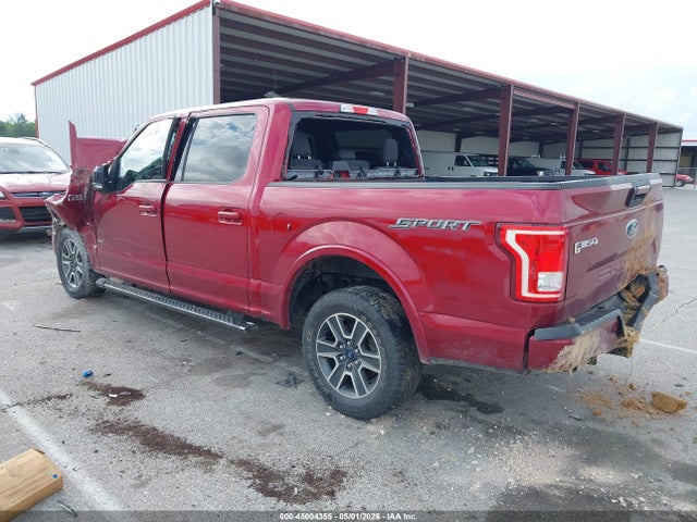 Aukcja sprzedaży 2016 Ford F-150 Lariat/xl/xlt, vin: 1FTEW1CP5GFA10548, numer aukcji: 45004355