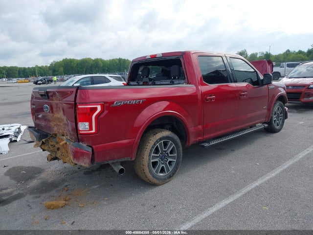 Aukcja sprzedaży 2016 Ford F-150 Lariat/xl/xlt, vin: 1FTEW1CP5GFA10548, numer aukcji: 45004355