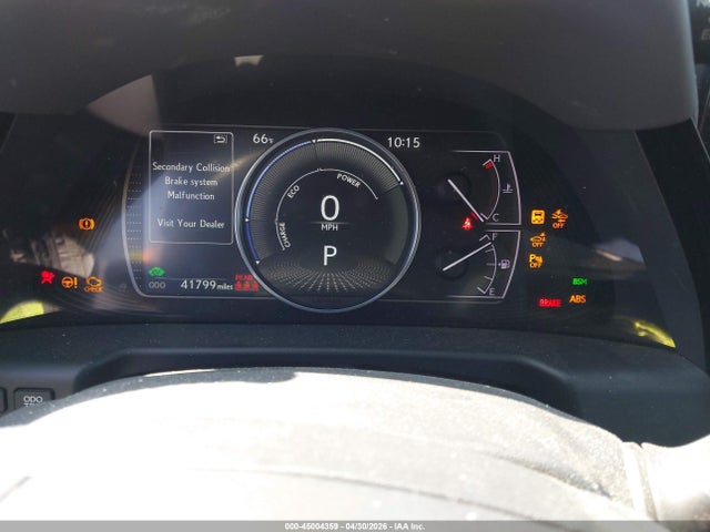 2022 Lexus Es 300h მანქანა იყიდება აუქციონზე, vin: 58ADA1C17NU025491, აუქციონის ნომერი: 45004359