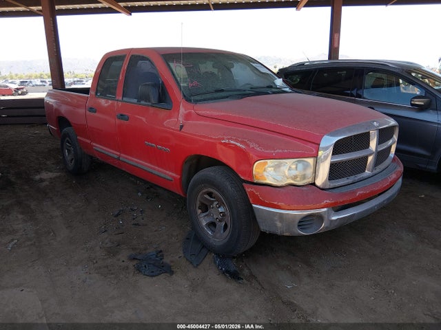 Продажа на аукционе авто 2002 Dodge Ram 1500 St, vin: 3D7HA18N42G156553, номер лота: 45004427